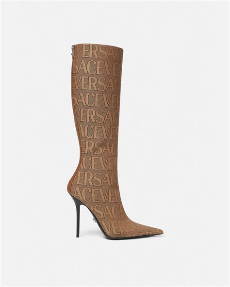 versace arabella boots|Versace ladies boots.